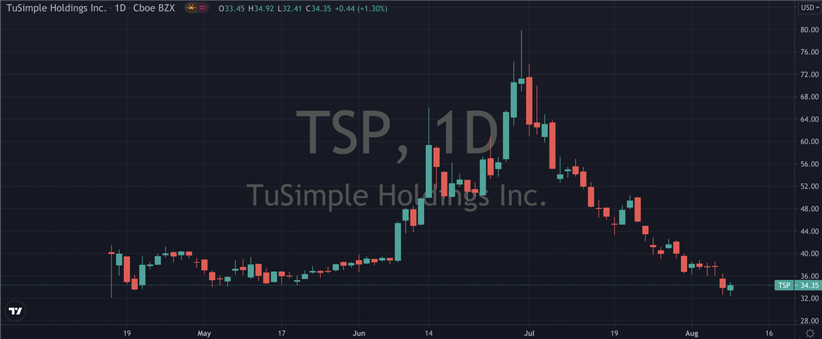 Considering The Long Case For TuSimple (NASDAQ: TSP)